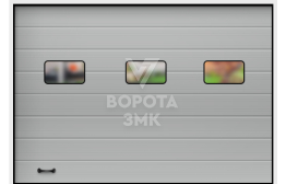 Ворота 3000×2125 во двор ЗМК-3108