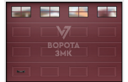 Подъемные ворота для автосервиса 2750×2500 ЗМК-3496